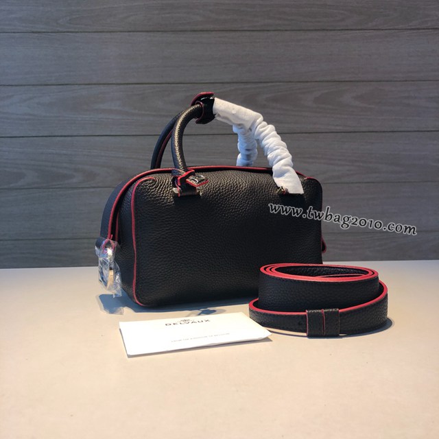 Delvaux經典款Cool Box荔枝紋手提女包 德爾沃專櫃手提肩背手袋女包 bxs1034